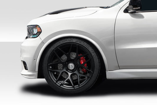Extreme Dimensions Duraflex SRT Style Front Fenders Flares Compatible With 2014-2022 Dodge Durango - 118492