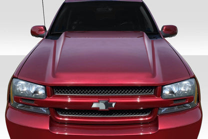 Extreme Dimensions Duraflex Cowl Hood Compatible With 2002-08 Chevrolet Trailblazer - 1 Piece - 118509