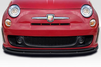 Extreme Dimensions Duraflex Abuna Front Lip Spoiler Compatible With 2012-2019 Fiat 500 - 1 Piece - 118513