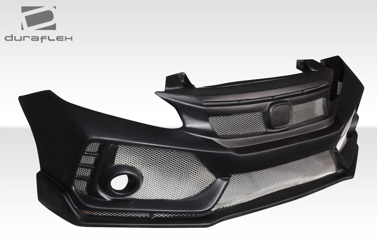 Duraflex FK8 Style Front Bumper Cover Compatible With 2012-2015 Honda Civic - 118515