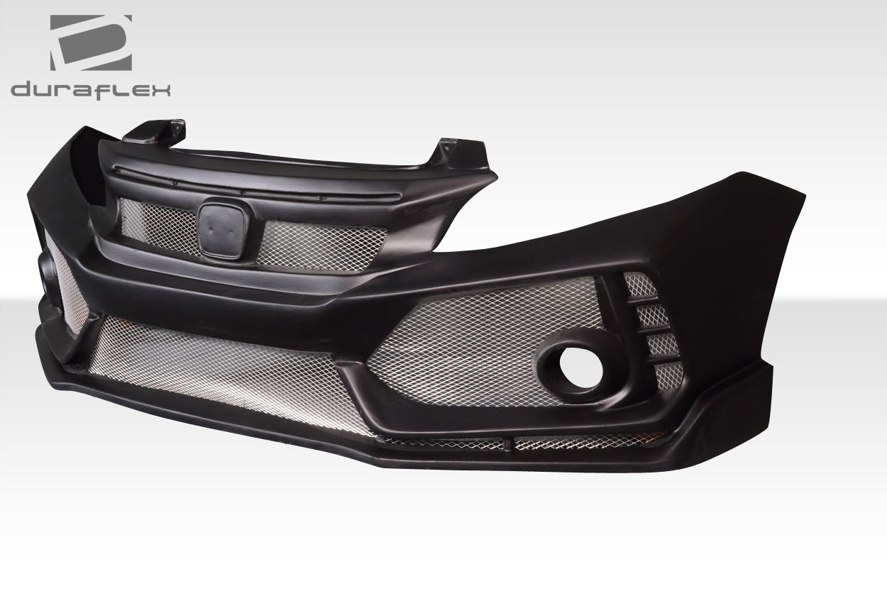 Duraflex FK8 Style Front Bumper Cover Compatible With 2012-2015 Honda Civic - 118515