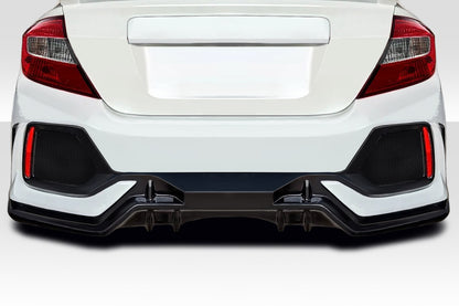 Duraflex FK8 Style Rear Bumper Cover Compatible With 2012-2015 Honda Civic - 118516