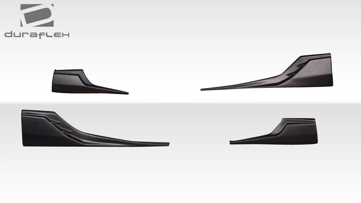 Extreme Dimensions Duraflex Minda Side Skirts Splitters Compatible With 2012-2017 Hyundai Veloster Turbo - 4 Piece - 118519