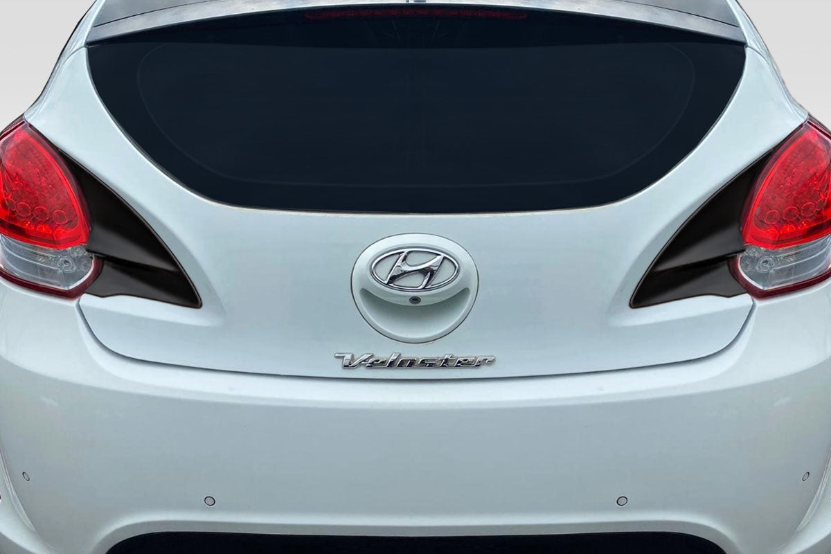 Duraflex Minda Rear Hatch Louvers Compatible With 2012-2017 Hyundai Veloster Turbo - 2 Piece - 118525