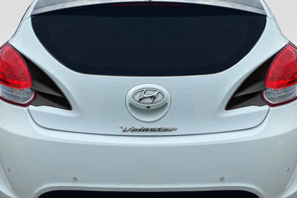 Duraflex Minda Rear Hatch Louvers Compatible With 2012-2017 Hyundai Veloster Turbo - 2 Piece - 118525