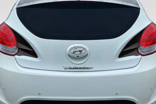 Duraflex Minda Rear Hatch Louvers Compatible With 2012-2017 Hyundai Veloster Turbo - 2 Piece - 118525