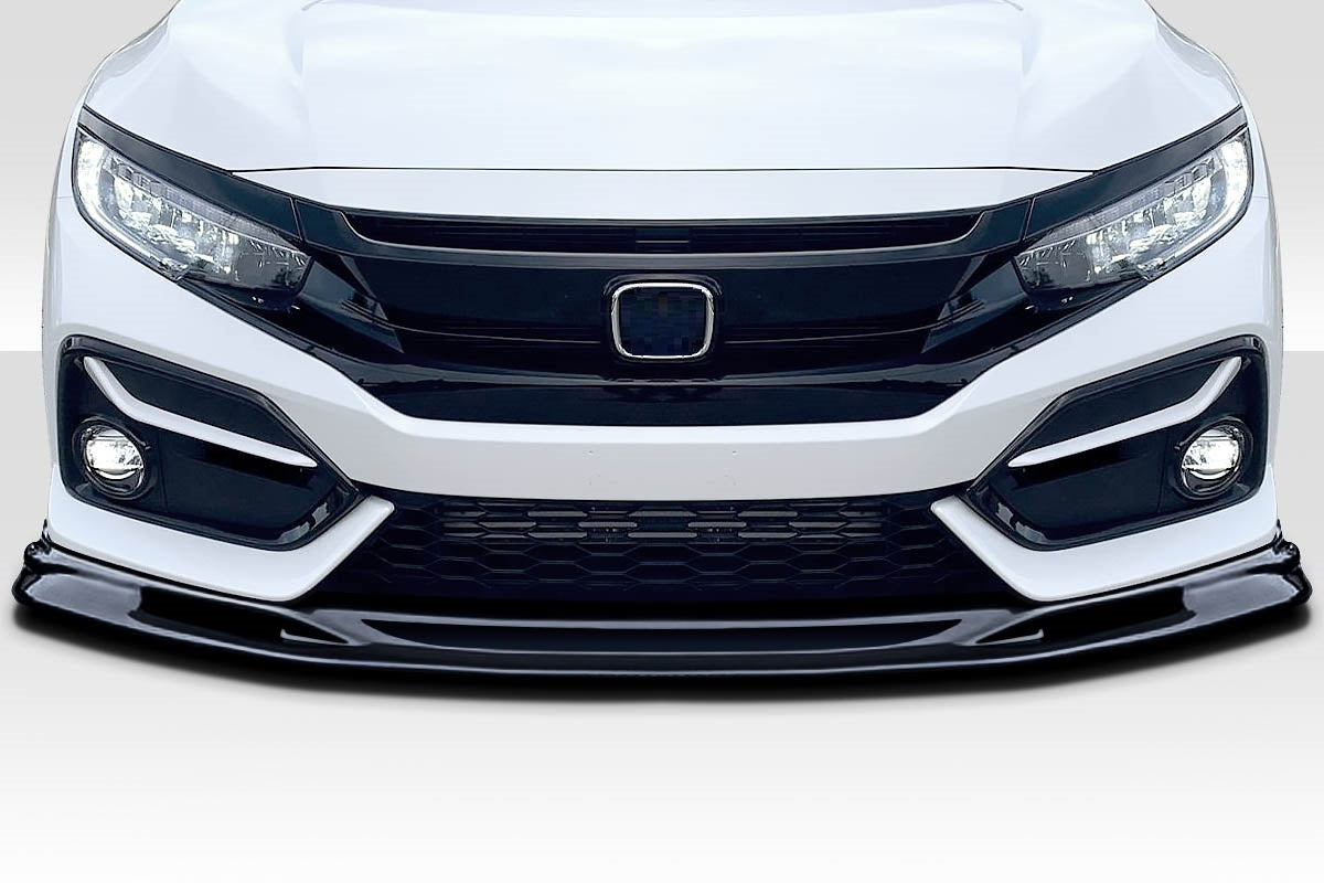 Duraflex Parvin Front Lip Spoiler Compatible With 2017-2021 Honda Civic Si HB - 1 Piece - 118527