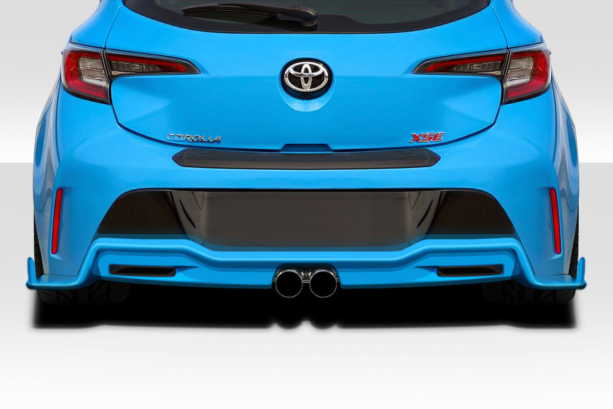 Extreme Dimensions Duraflex Kora Rear Diffuser Compatible With 2019-2022 Toyota Corolla - 118541