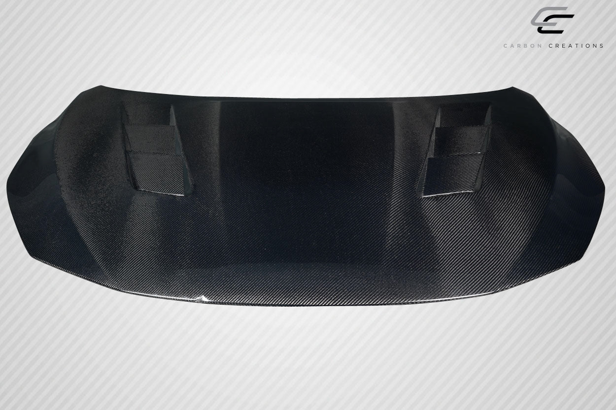 Carbon Creations JS Hood Compatible With 2017-2019 Nissan Sentra - 118558