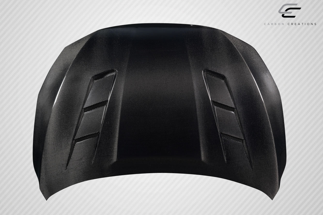 Carbon Creations JS Hood Compatible With 2017-2019 Nissan Sentra - 118558