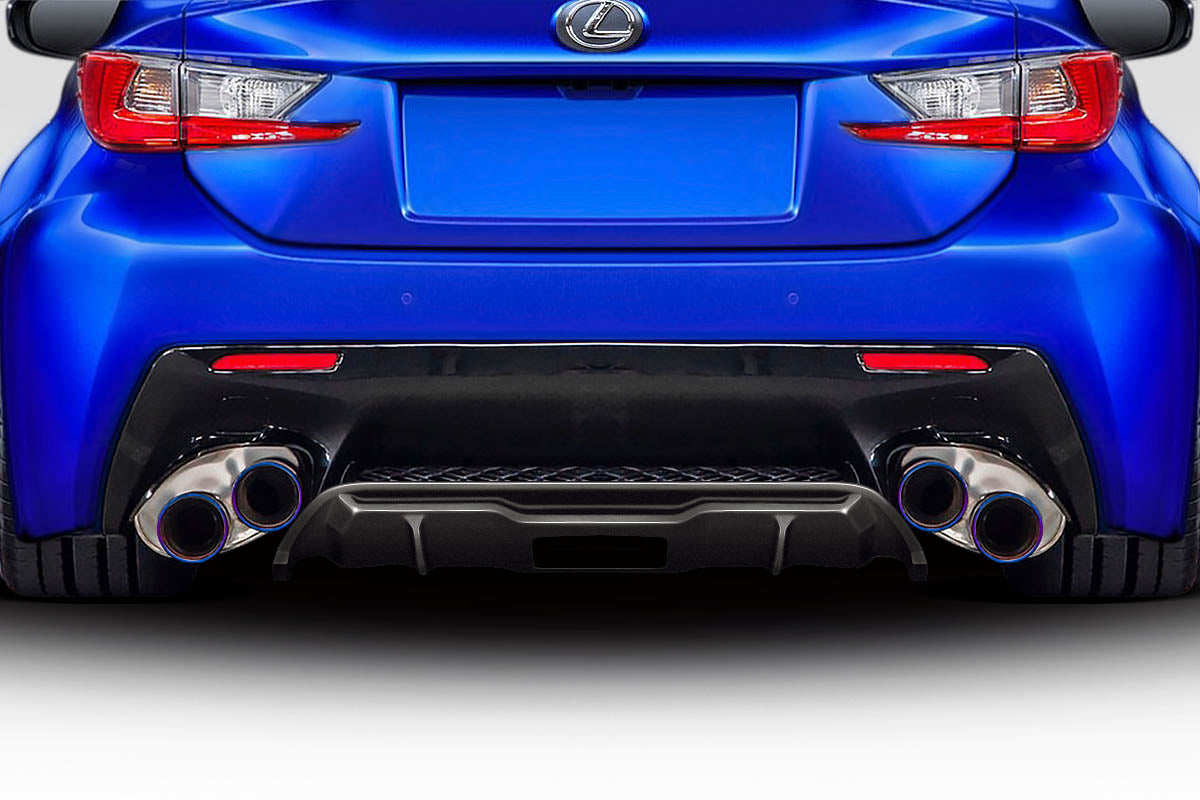 Extreme Dimensions Duraflex Emery Rear Diffuser Compatible With 2015-2019 Lexus RC-F - 1 Piece - 118573