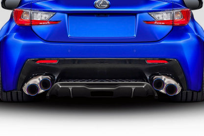 Extreme Dimensions Duraflex Emery Rear Diffuser Compatible With 2015-2019 Lexus RC-F - 1 Piece - 118573