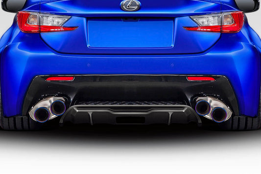 Extreme Dimensions Duraflex Emery Rear Diffuser Compatible With 2015-2019 Lexus RC-F - 1 Piece - 118573