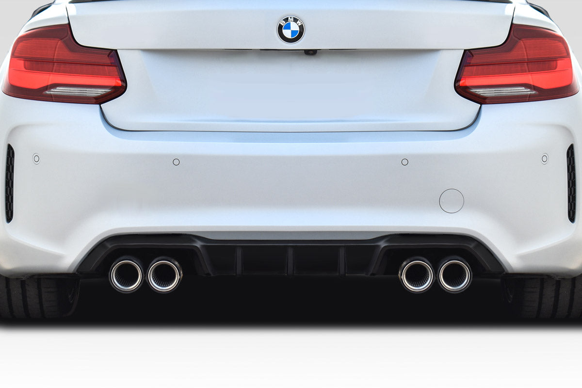 Extreme Dimensions Duraflex Mara Rear Diffuser Compatible With 2016-2021 BMW M2 F87 - 118583