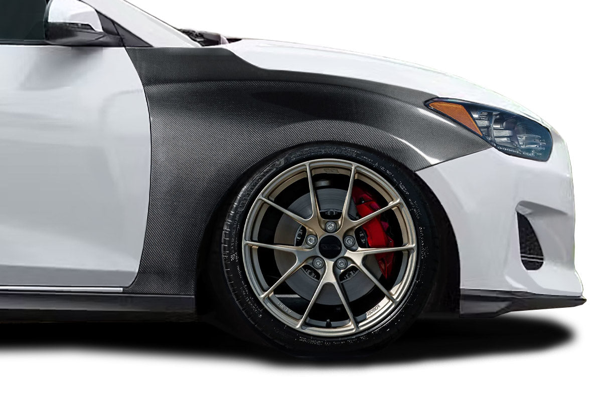 Carbon Creations OEM Look Front Fender Compatible With 2019-2022 Veloster - 118603