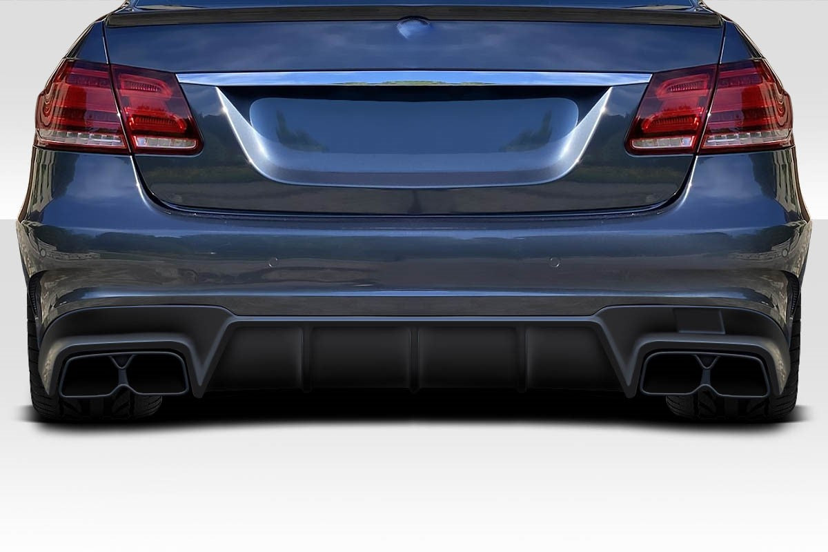 Duraflex Twiller Rear Diffuser Compatible With 2014-2016 Mercedes E Class W212 - 1 Piece - 118618