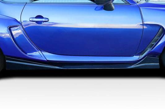 Duraflex GT Competition Side Skirt Splitters Compatible with 2022-2023 Toyota GR86 Subaru BRZ - 118654