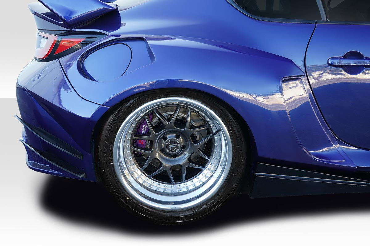 Extreme Dimensions Duraflex GT Competition Widebody Rear Fender Flares Compatible with 2022-2023 Toyota GR86 Subaru BRZ - 118660
