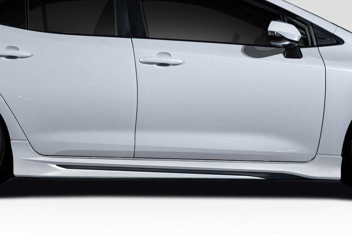 Duraflex Medula Side Skirts Compatible With 2019-2023 Toyota Corolla Hatchback - 4 Piece - 118667