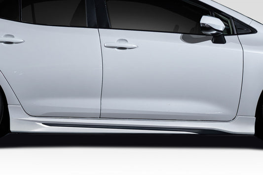Duraflex Medula Side Skirts Compatible With 2019-2023 Toyota Corolla Hatchback - 4 Piece - 118667