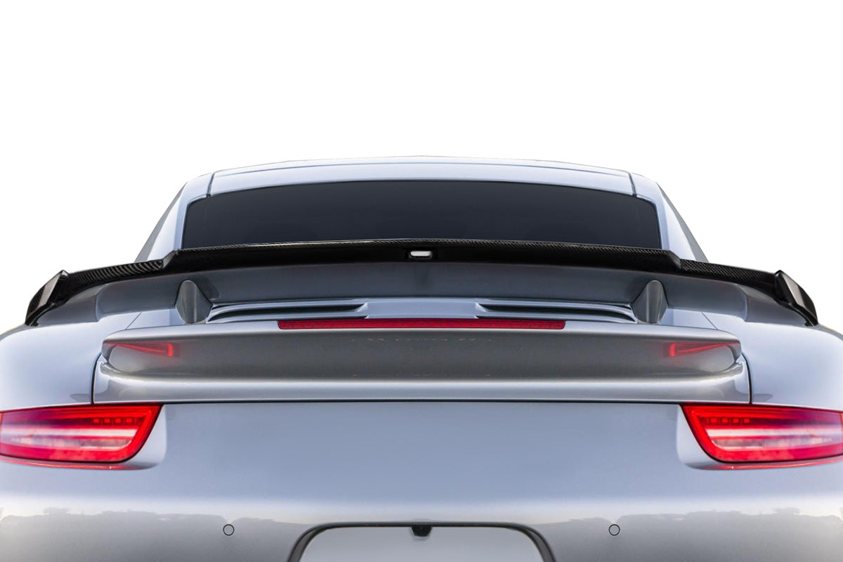 Carbon Creations Raven Rear Wing Spoiler Extension Compatible With 2014-2019 Porsche Turbo - 1 Piece - 118695