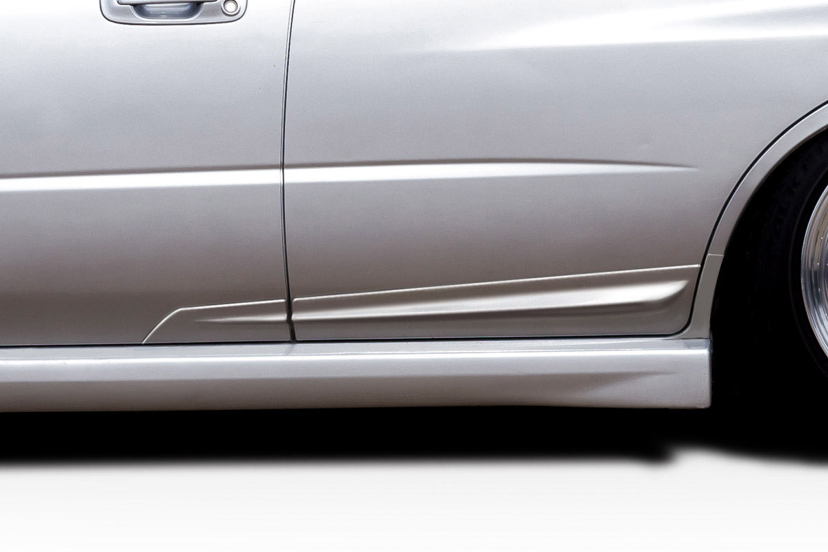 Duraflex Reva Rear Door Canards Compatible With 2002-2007 Subaru Impreza 4DR - 4 Piece - 118696