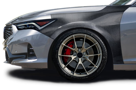 Carbon Creations OEM Look Front Fenders Compatible With 2022-2023 Acura Integra - 2 Piece - 118727