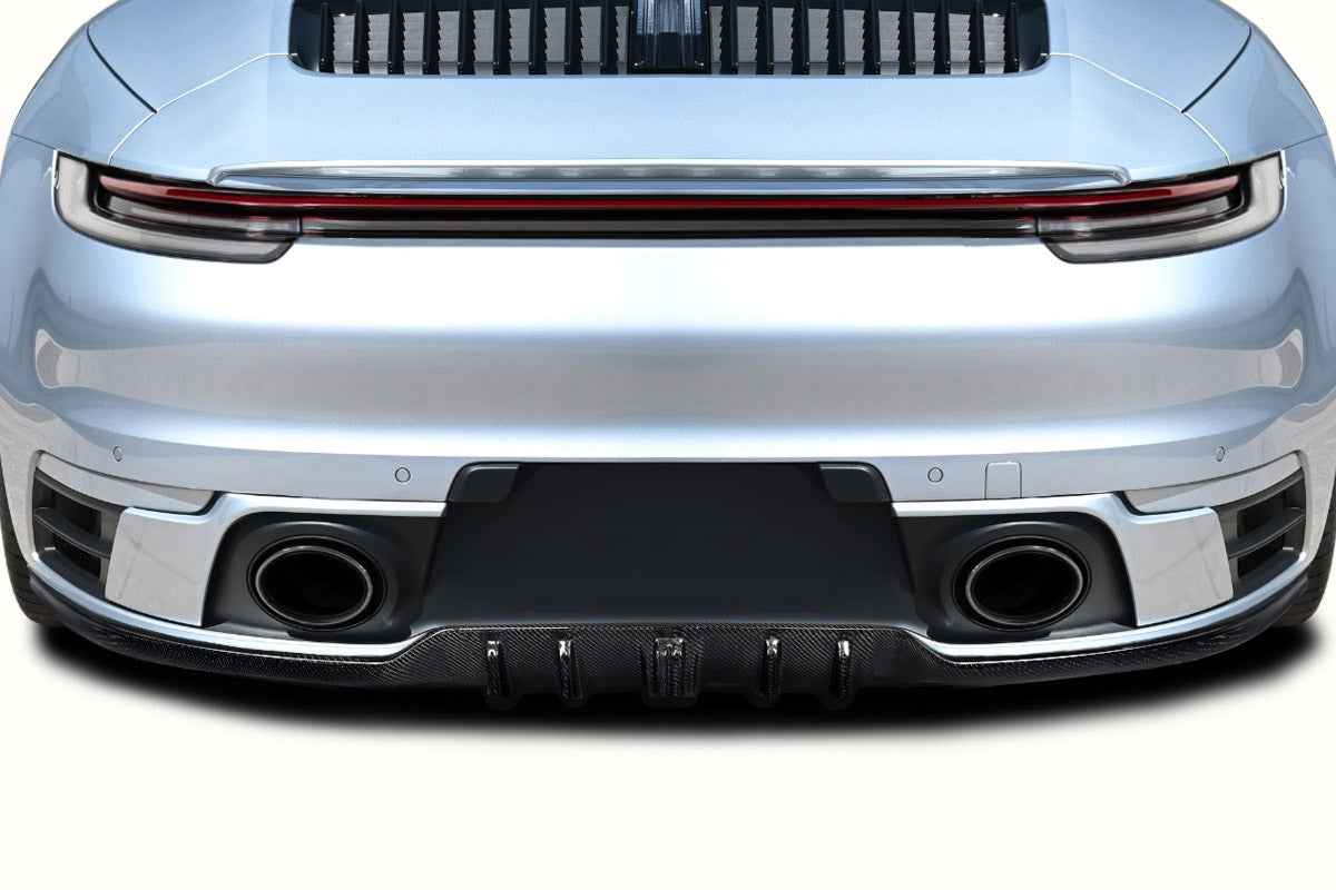 Carbon Creations Taveran Rear Diffuser Compatible With 2020-2022 Porsche911 - 118755