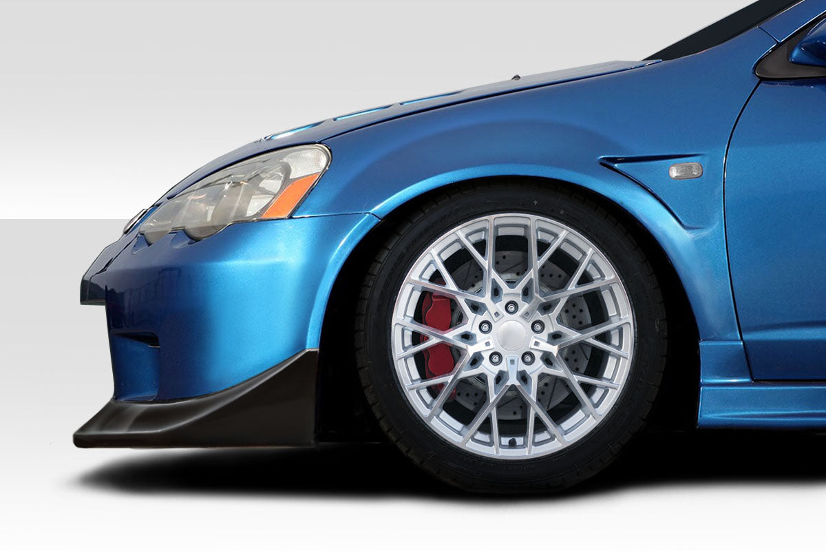 Duraflex Jevan Wide Body Front Fenders Compatible With 2002-2006 Acura RSX - 2 Piece - 118760