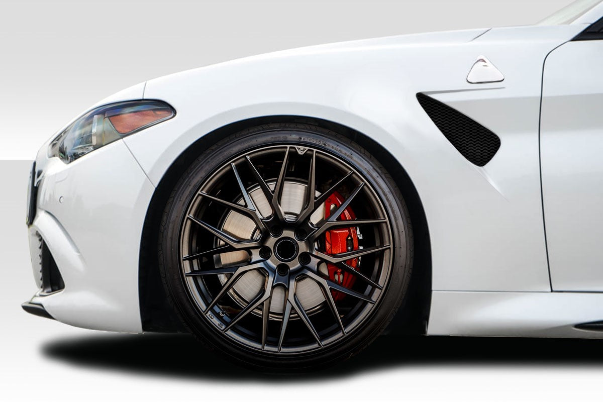 Duraflex Gervana Front Fenders Compatible With 2017-2023 Alfa Romeo Giulia - 2 Piece - 118770