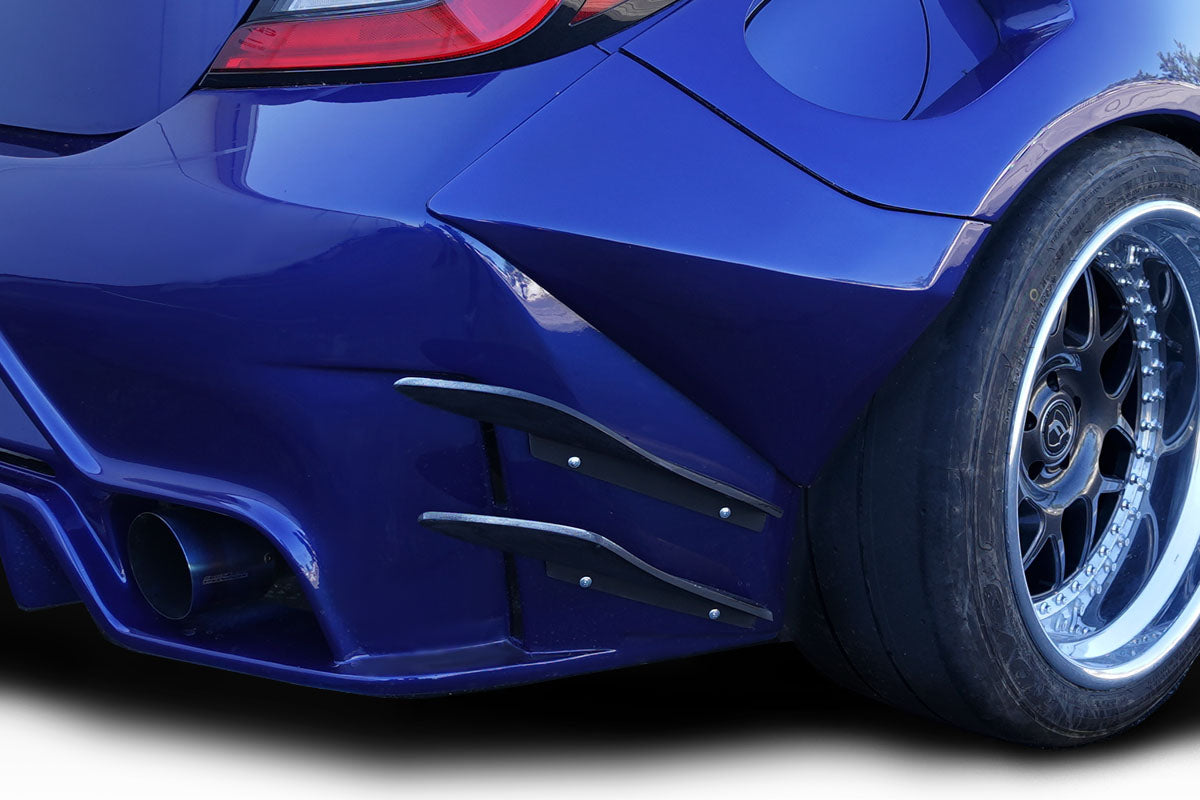 Duraflex GT Competition Rear Bumper Canards Compatible with 2022-2023 Toyota GR86 Subaru BRZ - 118780