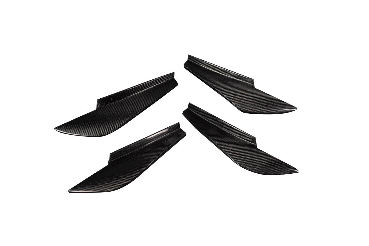 Carbon Creations GT Competition Rear Bumper Canards Compatible with 2022-2023 Toyota GR86 Subaru BRZ - 118781