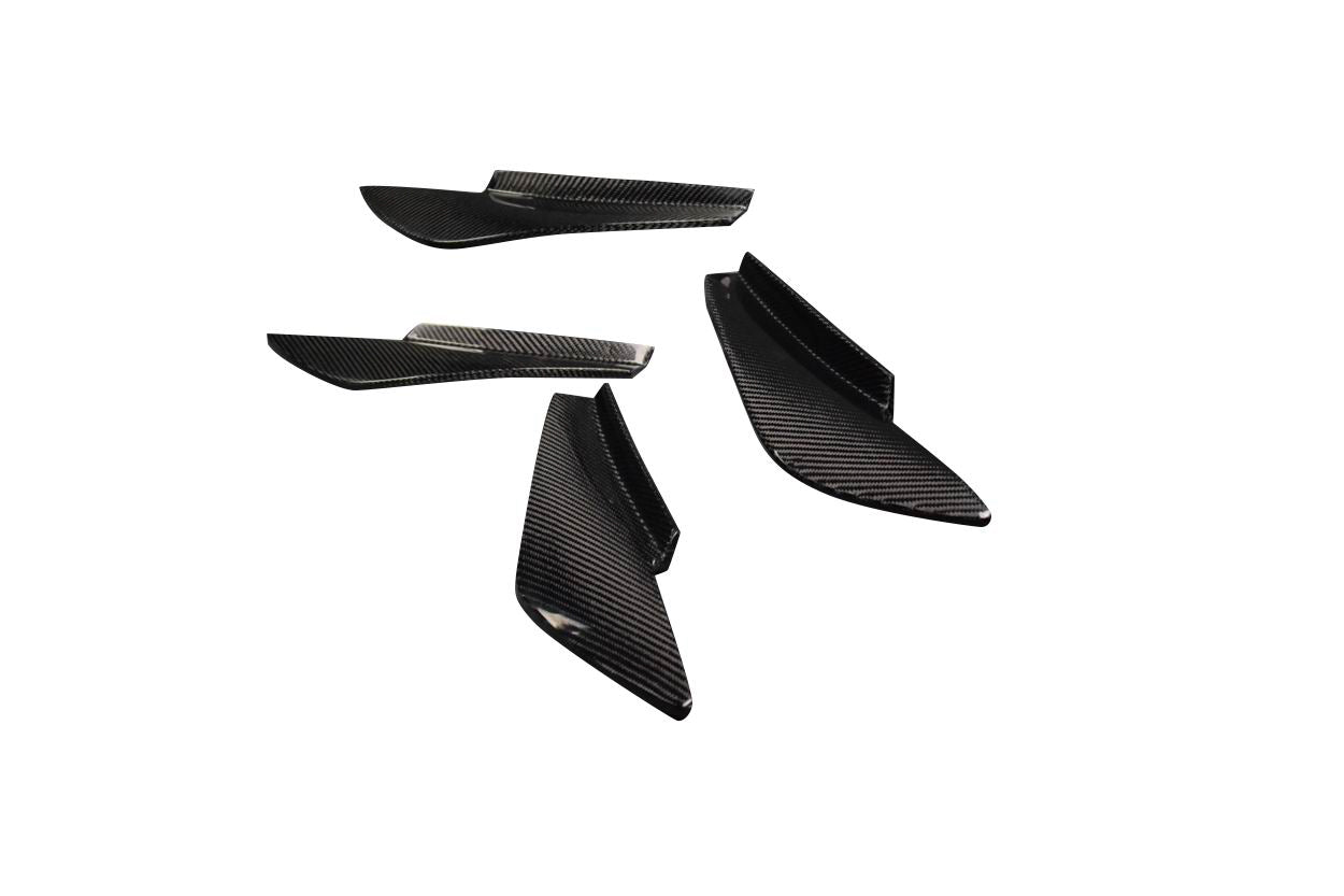 Carbon Creations GT Competition Rear Bumper Canards Compatible with 2022-2023 Toyota GR86 Subaru BRZ - 118781