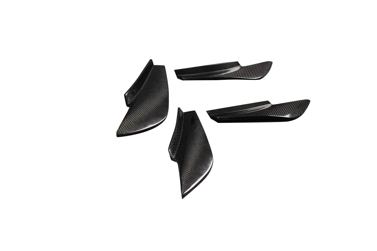 Carbon Creations GT Competition Rear Bumper Canards Compatible with 2022-2023 Toyota GR86 Subaru BRZ - 118781