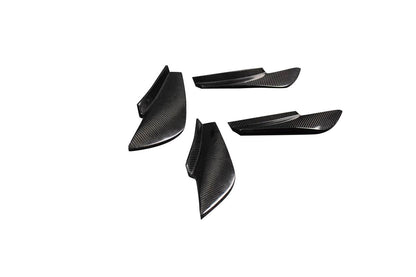 Carbon Creations GT Competition Rear Bumper Canards Compatible with 2022-2023 Toyota GR86 Subaru BRZ - 118781