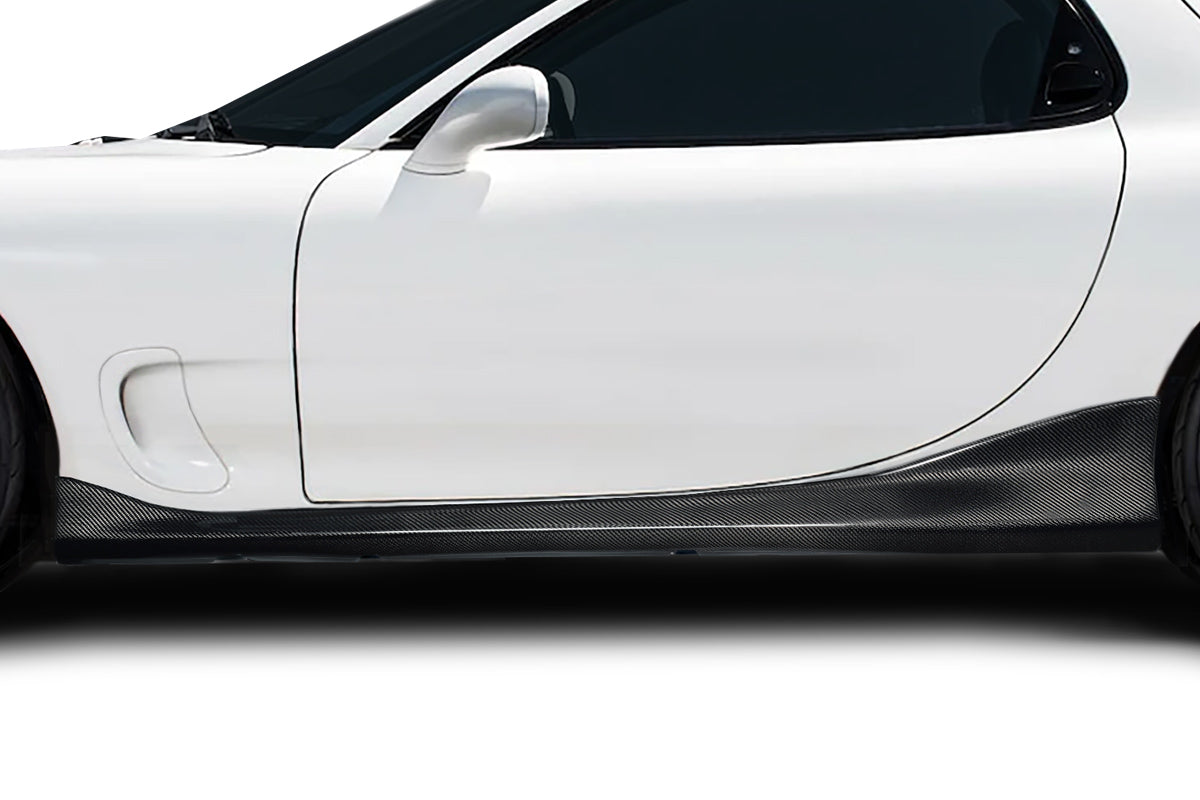 Carbon Creations 99 Spec Look Sideskirts Compatible With 1993-1997 Mazda RX-7 - 2 Pieces - 118797