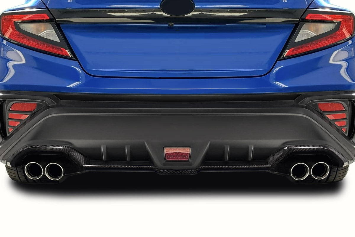 Carbon Creations STI Look Rear Diffuser Body Kit Compatible WIth 2022-2023 Subaru WRX - 118798