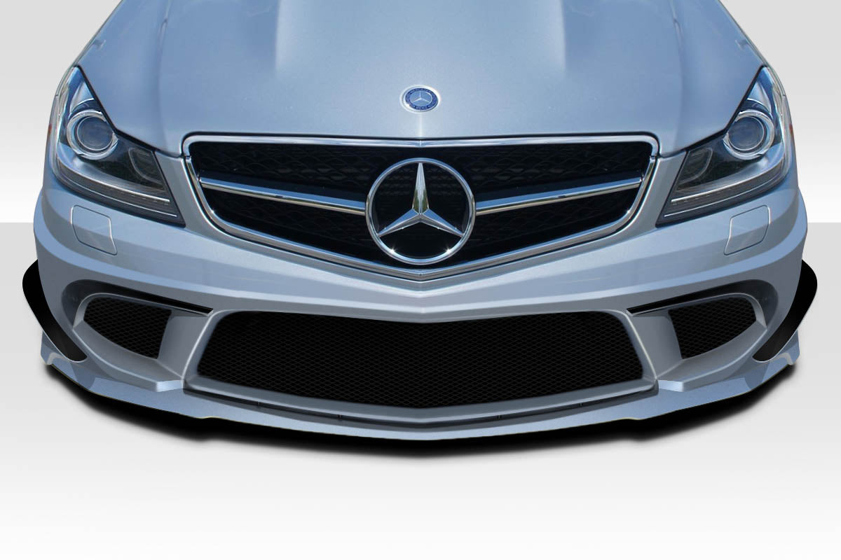 Duraflex Black Series Look Front Bumper Cover Compatible With 2012-2014 Mercedes W204 - 1 Piece - 118809