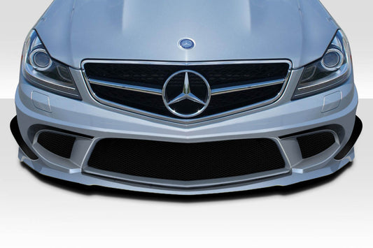 Duraflex Black Series Look Front Bumper Cover Compatible With 2012-2014 Mercedes W204 - 1 Piece - 118809