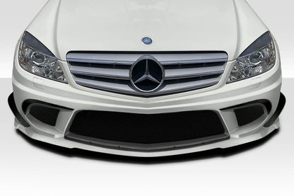 Duraflex Black Series Look Front Bumper Cover Compatible With 2008-2011 Mercedes C Class W204 - 1 Piece - 118810
