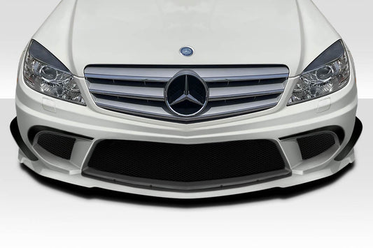 Duraflex Black Series Look Front Bumper Cover Compatible With 2008-2011 Mercedes C Class W204 - 1 Piece - 118810