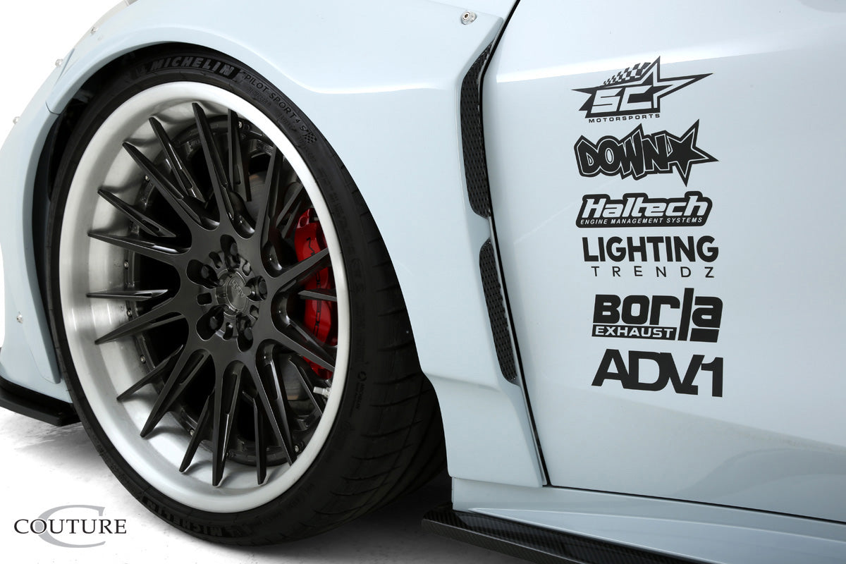 Extreme Dimensions Duraflex Gran Veloce Wide Body Kit Compatible With 2020-2023 Chevrolet Corvette C8 - 12 Piece - 118813