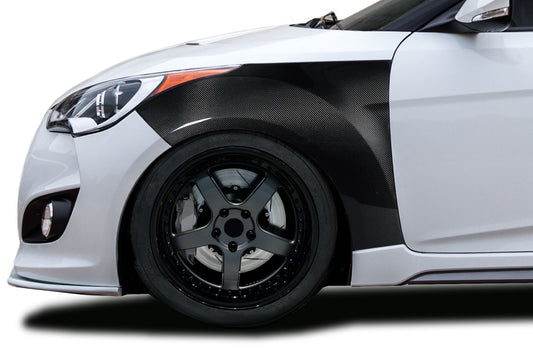 Carbon Creations OEM Look Fender Compatible With 2012-2017 Hyundai Veloster - 2 Pieces - 118821