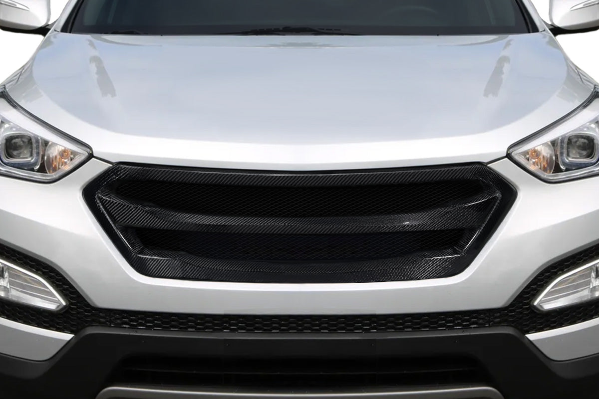 Carbon Creations Levan Grilles Compatible With 2013-2015 Hyundai Santa Fe Sport - 1 Piece - 118828