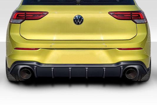 Duraflex Zamba Rear Diffuser Compatible With 2022-2023 Volkswagen Golf GTI - 1 Piece - 118837