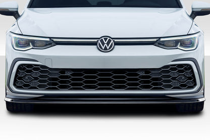 Duraflex Hawk Front Lip Spoiler Compatible With 2022-2023 Volkswagen Golf - 1 Piece - 118853