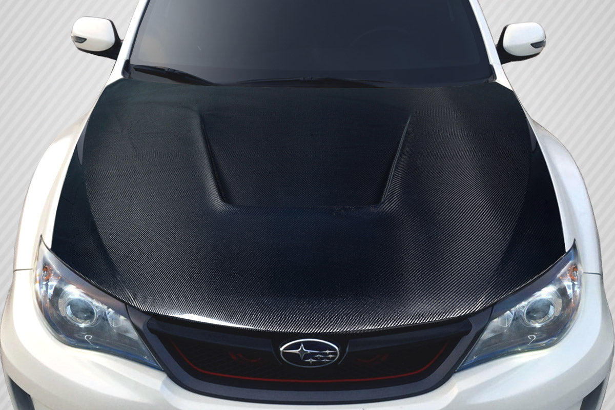 Carbon Creations Vortex Hood Compatible With 2008-2011 Subaru WRX - 1 Piece - 118864
