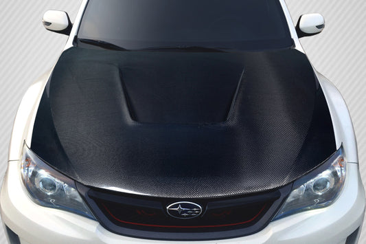 Carbon Creations Vortex Hood Compatible With 2008-2011 Subaru WRX - 1 Piece - 118864