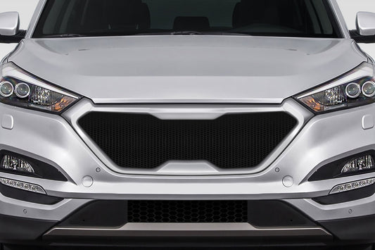 Extreme Dimensions Duraflex Rising Front Grille Compatible With 2016-2018 Hyundai Tuscon - 1 Piece - 118871