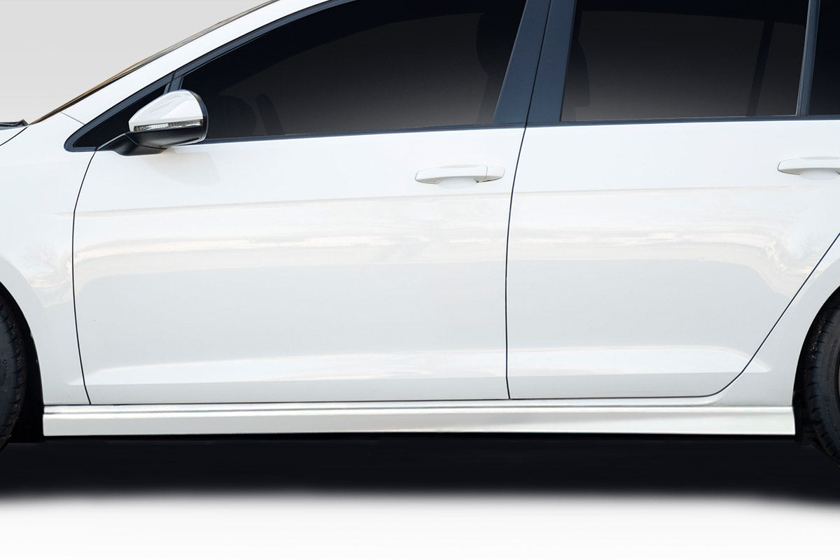Duraflex Silk Side Skirts Compatible With 2015-2021 Volkswagen Golf - 2 Piece - 118887